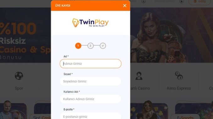 Twinplay Yeni Kullanıcı