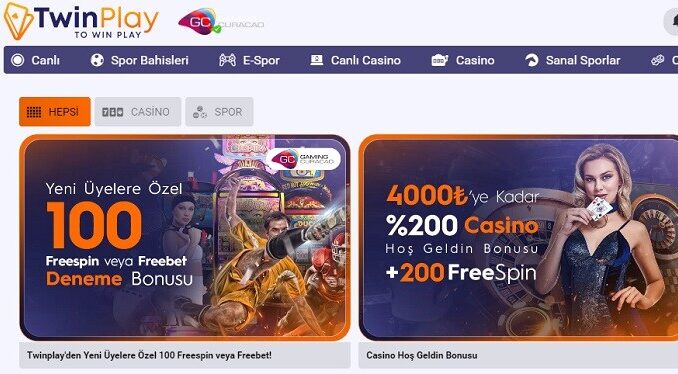 Twinplay Casinoda İlk Yatırım Bonusu